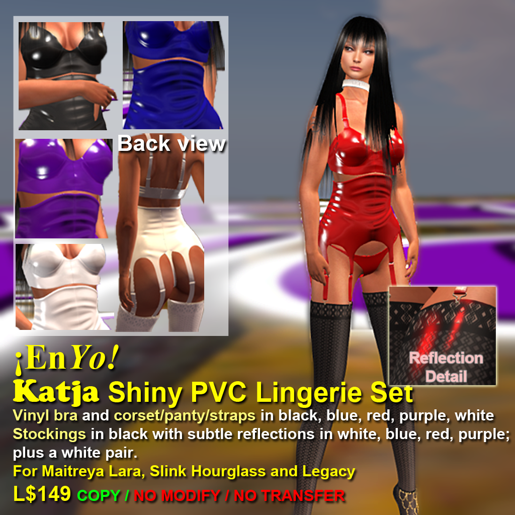 Second Life Marketplace - Liv Asymmetrical Leggings [Black] - Maitreya •  Legacy • Reborn